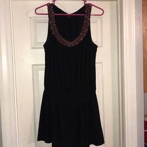 White House Black Market Beaded Dress *LIKE NEW*